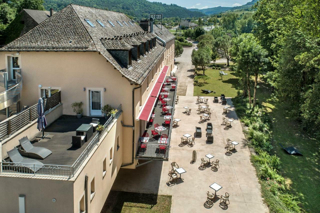 Hotel Restaurant Les 2 Rives - Logis Banassac Exterior photo